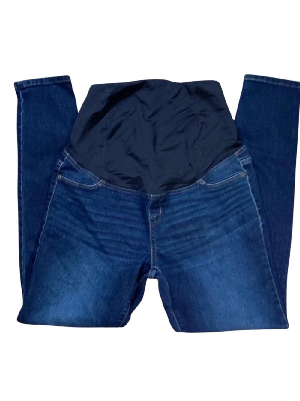 2 pairsIsabel Maternity by Ingrid & Isabel Navy Blue High-Rise Belly Panel Jeans